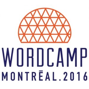 WordCamp Montreal logo 2016
